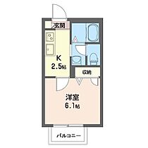 カーサ・ミレ 00201 ｜ 千葉県千葉市花見川区幕張町５丁目150-6（賃貸マンション1K・2階・21.87㎡） その2