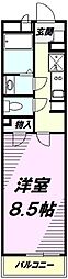 グットドール 1Kの間取図画像