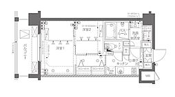 ズーム新宿西落合 2Kの間取図画像