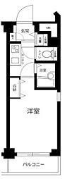 フェニックスエルミタージュ 1Kの間取図画像