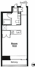 ｅｓｓａｉ 6階ワンルームの間取り