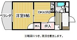 間取図画像 1DK