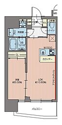プレジオ池袋NORTH 1LDKの間取図画像