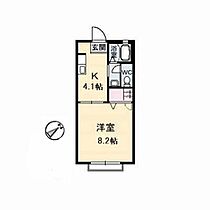 カーサクレール　Ｂ棟 B0203 ｜ 山口県宇部市島３丁目7-11（賃貸アパート1K・2階・28.45㎡） その2