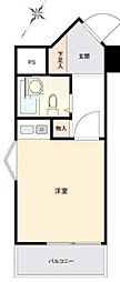 伊勢佐木町ダイカンプラザ ワンルームの間取図画像