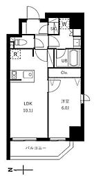 グランジット蔵前 5階1LDKの間取り