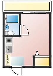 SNS柳橋ビル ワンルームの間取図画像