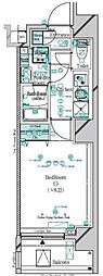 ガリシア千石 1Kの間取図画像