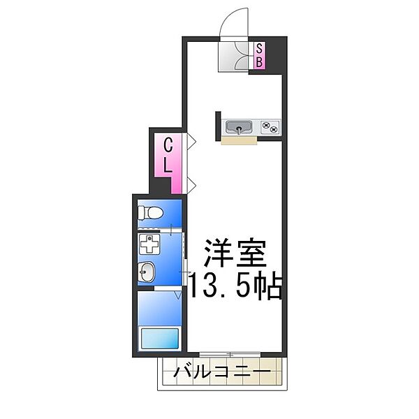 ＴＫアンバーコート大町 ｜大阪府堺市堺区大町東４丁(賃貸マンション1R・9階・37.70㎡)の写真 その2