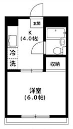 グランドールGT 1Kの間取図画像