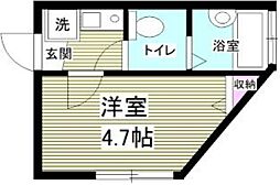 D-Rホームズ向島 1Kの間取図画像
