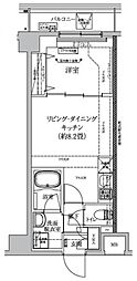 足立区東和2丁目マンション 1LDKの間取図画像