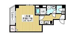 secondcoral 1Kの間取図画像