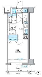フレンシアノイエ成増 1Kの間取図画像