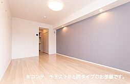 エスポワール 3階1Kのリビング/ダイニング