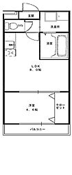 モンサント田中町 2階/-
