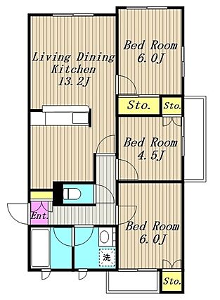 しあわせ野４５号_間取り_0