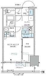 江東区大島4丁目マンション 1LDKの間取図画像