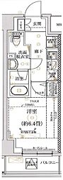 MIND川口 1Kの間取図画像