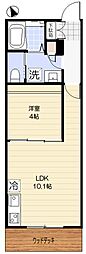 Fenice Hakuraku(フェニーチェ白楽) 1LDKの間取図画像