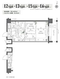 ズーム新宿西落合 2Kの間取図画像