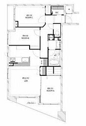 PRIMEURBAN日本橋大伝馬町 3LDKの間取図画像