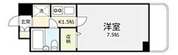 横浜平沼ダイカンプラザ2 1Kの間取図画像