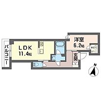 シャーメゾンＴ．Ｈ． 00306 ｜ 東京都板橋区大谷口上町48（賃貸マンション1LDK・3階・45.61㎡） その2