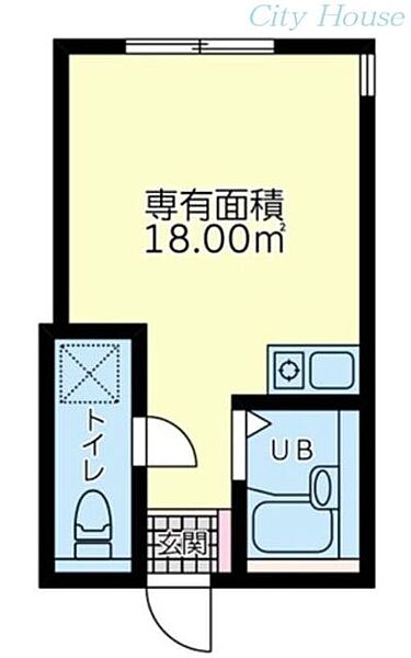 グリーントラスト（矢部1丁目） 206｜神奈川県相模原市中央区矢部１丁目(賃貸アパート1R・2階・18.00㎡)の写真 その2