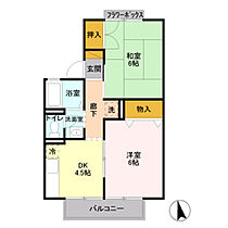 アプト93  ｜ 埼玉県川口市南鳩ヶ谷７丁目（賃貸アパート2K・2階・40.03㎡） その2