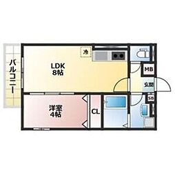 ALEGRIA北助松South 2階/-