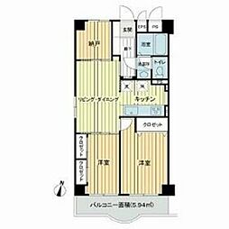 間取図画像 2SLDK