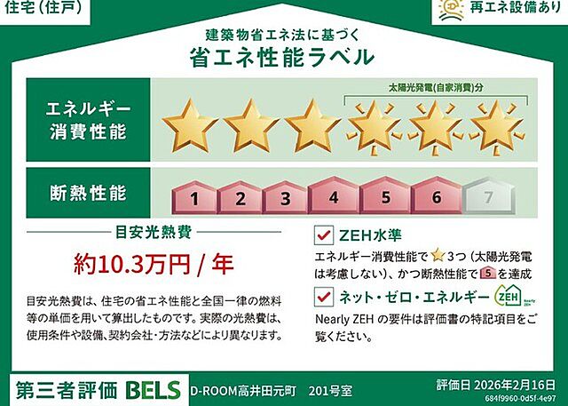 省エネ性能ラベル