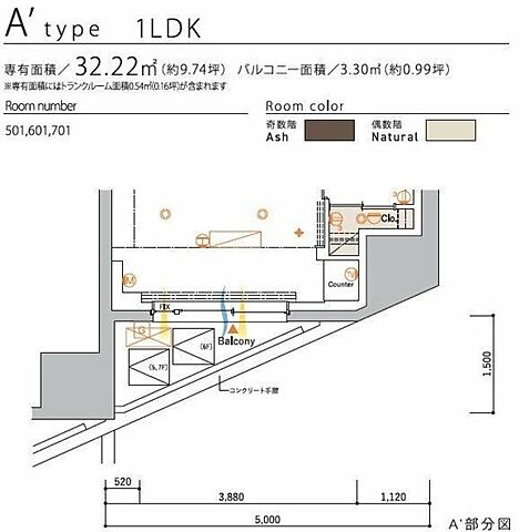 バルコニー