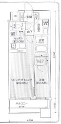 プラハ湘南藤沢ブリエ 1LDKの間取図画像