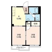 パークハウス運河Ｃ 00202 ｜ 千葉県流山市大字東深井327-7（賃貸アパート2K・2階・35.00㎡） その2