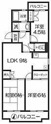 ベイコート幕張本郷 3LDKの間取図画像