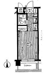 ハイネス小竹向原 1Kの間取図画像