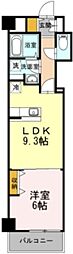 HillFlatOsaki 1LDKの間取図画像