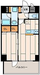 RALLY'S 1LDKの間取図画像