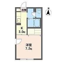 メゾンパークス 102 ｜ 岩手県盛岡市前九年２丁目5-10（賃貸アパート1K・1階・24.50㎡） その2