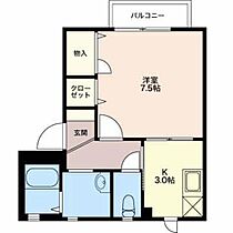 サンライズ鵜ノ子 A101 ｜ 新潟県新潟市江南区鵜ノ子２丁目1-34（賃貸アパート1K・1階・30.48㎡） その2