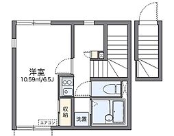 LEONEXTサークル西台 1Kの間取図画像
