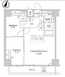 ファミルート船堀 2LDKの間取図画像