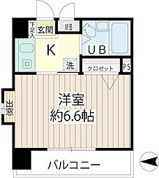 RKB24 1Kの間取図画像