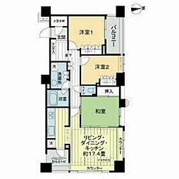 ライオンズステーションプラザセンター南 3LDKの間取図画像