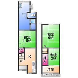 🉐敷金礼金0円！🉐綾園6丁目テラスハウス