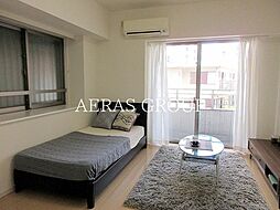 ルクレ森下レジデンス 1007 10階ワンルームのリビング/ダイニング