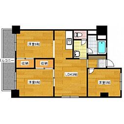 IT城南 2LDKの間取図画像