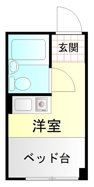 ウエストインパート10（東十条） 306｜東京都北区中十条２丁目(賃貸マンション1R・3階・9.00㎡)の写真 その2